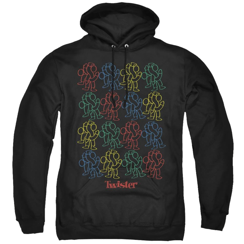 Hasbro Twister Retro Fashion Icon - Pullover Hoodie Pullover Hoodie Twister   
