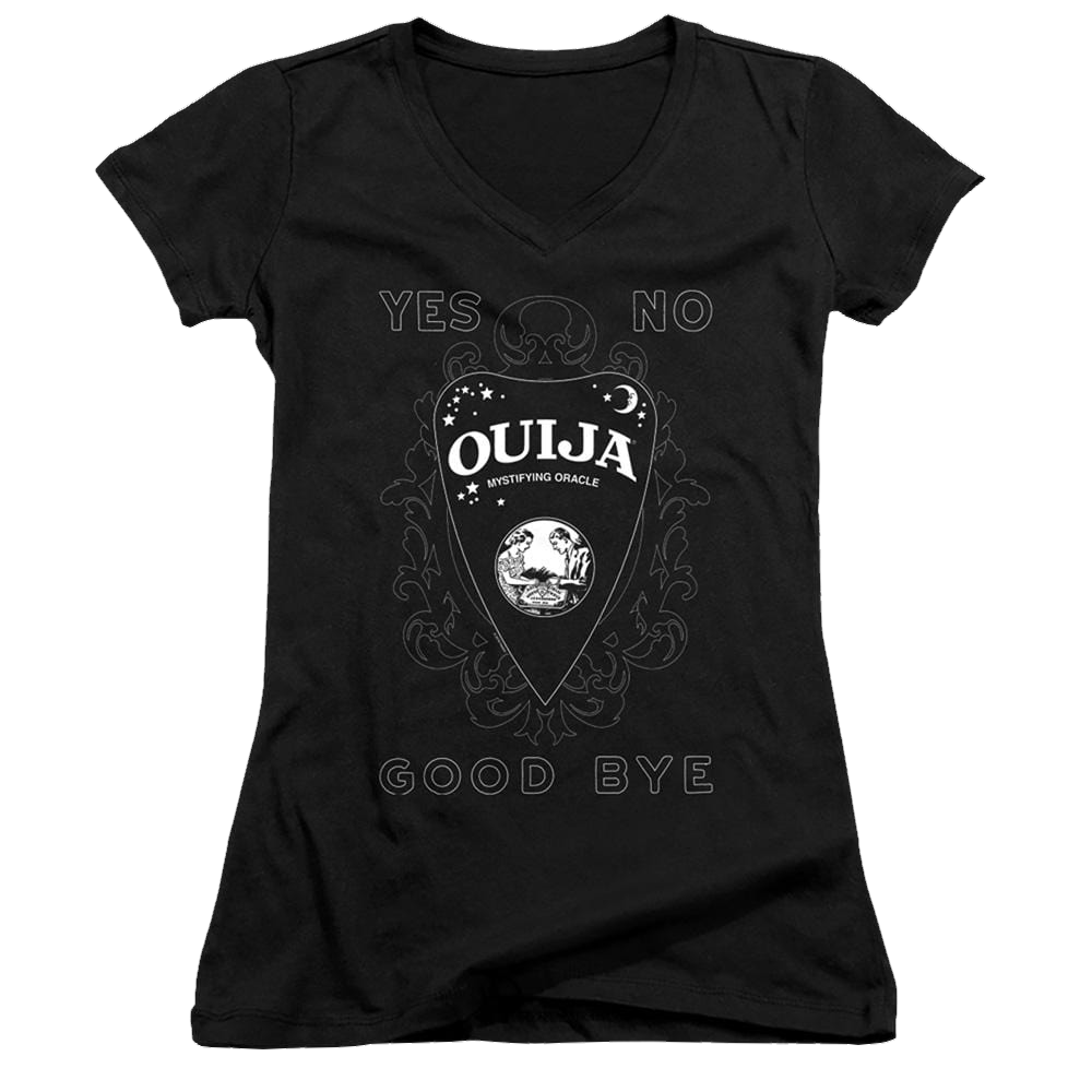 Hasbro Ouija Board Planchette - Juniors V-Neck T-Shirt Juniors V-Neck T-Shirt Ouija   