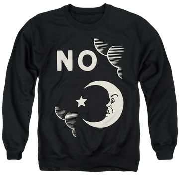 Black men's crewneck sweatshirt with Ouija Hasbro No graphic