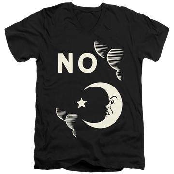 Black men's v-neck t-shirt with Ouija Hasbro No graphic