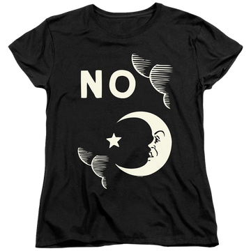Black women's t-shirt with Ouija Hasbro No graphic