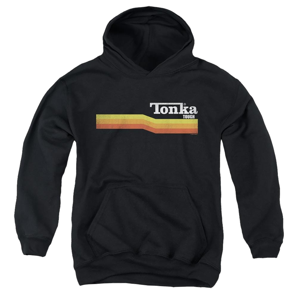 Hasbro Tonka Stripe - Youth Hoodie Youth Hoodie (Ages 8-12) Tonka   