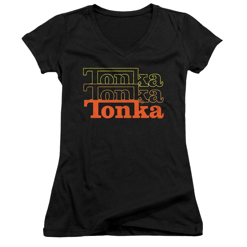 Hasbro Tonka Tonka Tonka - Juniors V-Neck T-Shirt Juniors V-Neck T-Shirt Tonka   