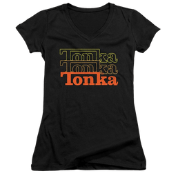 Hasbro Tonka Tonka Tonka - Juniors V-Neck T-Shirt Juniors V-Neck T-Shirt Tonka   