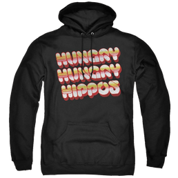 Hungry Hungry Hippos Vintage Logo - Pullover Hoodie Pullover Hoodie Hungry Hungry Hippos   