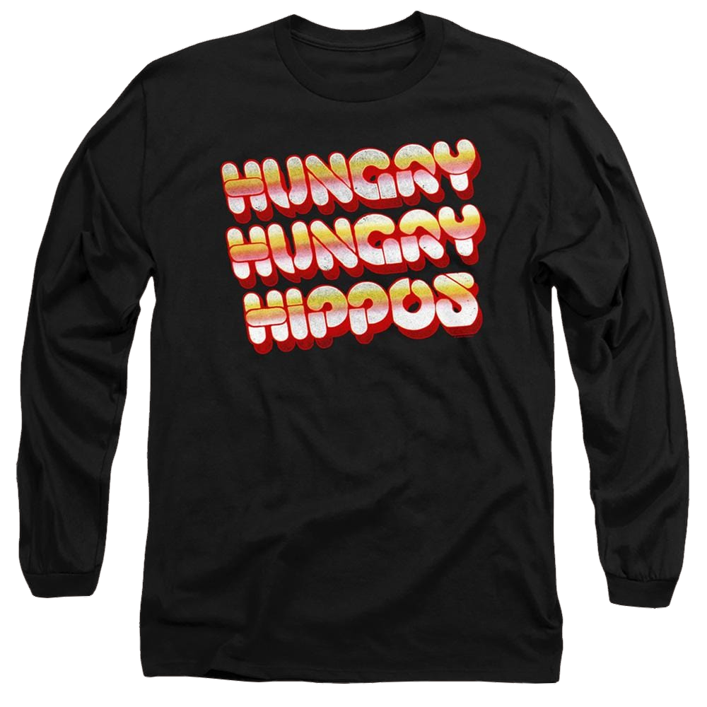 Hungry Hungry Hippos Vintage Logo - Men's Long Sleeve T-Shirt Men's Long Sleeve T-Shirt Hungry Hungry Hippos   