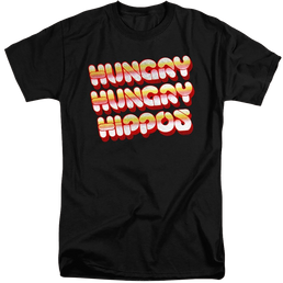 Hungry Hungry Hippos Vintage Logo - Men's Tall Fit T-Shirt Men's Tall Fit T-Shirt Hungry Hungry Hippos   