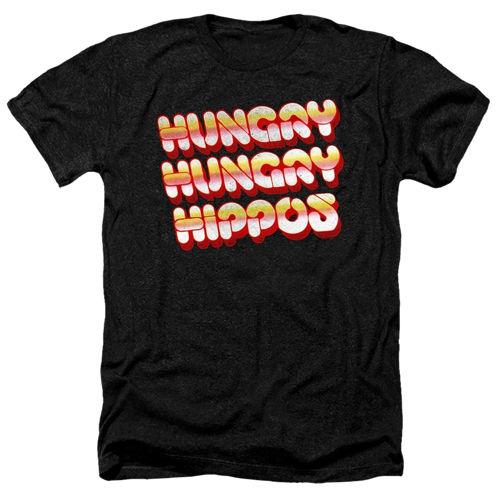 Hungry Hungry Hippos Vintage Logo - Men's Heather T-Shirt Men's Heather T-Shirt Hungry Hungry Hippos   