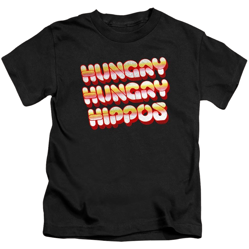 Hungry Hungry Hippos Vintage Logo - Kid's T-Shirt Kid's T-Shirt (Ages 4-7) Hungry Hungry Hippos   