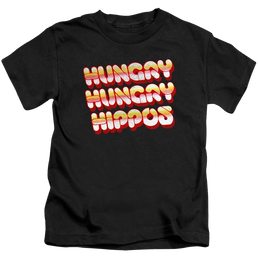 Hungry Hungry Hippos Vintage Logo - Kid's T-Shirt Kid's T-Shirt (Ages 4-7) Hungry Hungry Hippos   