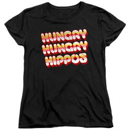 Hungry Hungry Hippos Vintage Logo - Women's T-Shirt Women's T-Shirt Hungry Hungry Hippos   