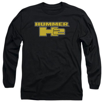 Hummer H2 Block Logo Men's Long Sleeve T-Shirt Men's Long Sleeve T-Shirt Hummer   