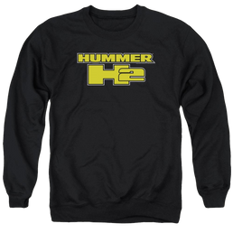 Hummer H2 Block Logo Men's Crewneck Sweatshirt Men's Crewneck Sweatshirt Hummer   