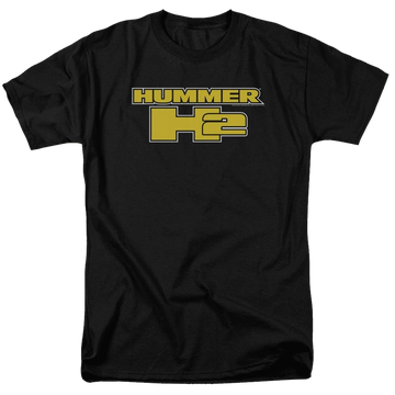 Hummer H2 Block Logo Men's Regular Fit T-Shirt Men's Regular Fit T-Shirt Hummer   