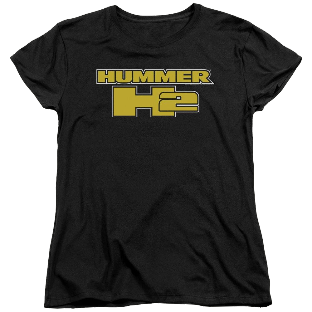 Hummer H2 Block Logo Women's T-Shirt Women's T-Shirt Hummer   