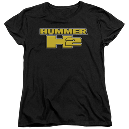 Hummer H2 Block Logo Women's T-Shirt Women's T-Shirt Hummer   