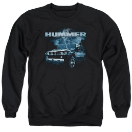 Hummer Stormy Ride Men's Crewneck Sweatshirt Men's Crewneck Sweatshirt Hummer   