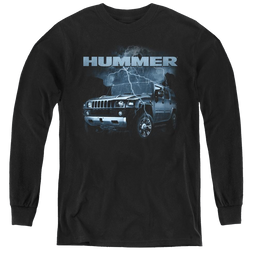 Hummer Stormy Ride - Youth Long Sleeve T-Shirt Youth Long Sleeve T-Shirt Hummer   