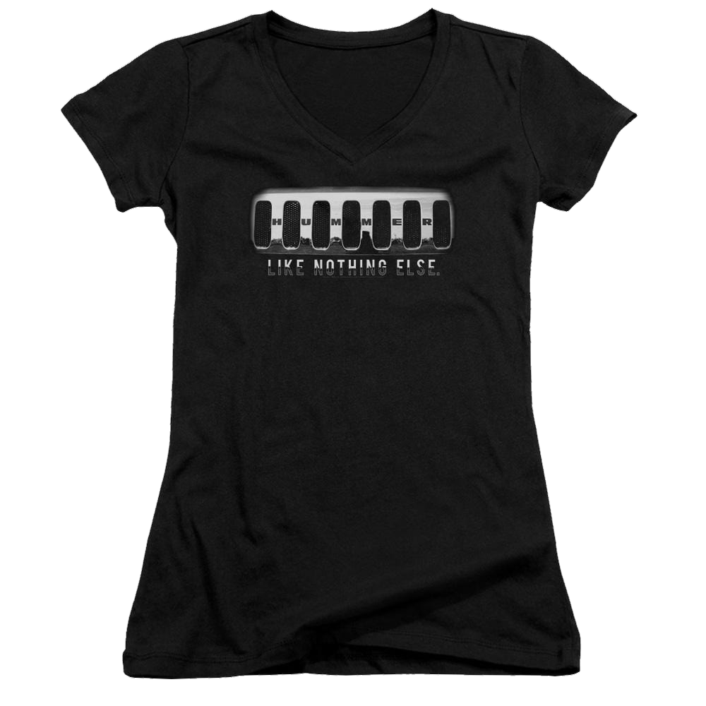 Hummer Grill Juniors V-Neck T-Shirt Juniors V-Neck T-Shirt Hummer   