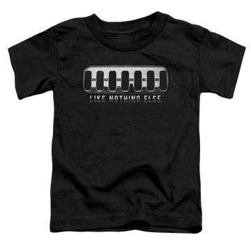Black toddler t-shirt with Hummer Grill graphic