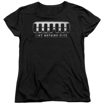 Black women's t-shirt with Hummer Grill graphic