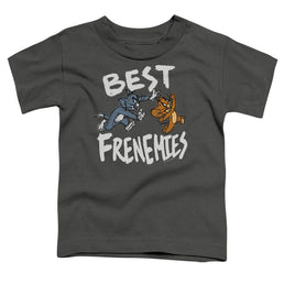 Tom and Jerry Best Frenemies - Toddler T-Shirt Toddler T-Shirt Tom and Jerry   