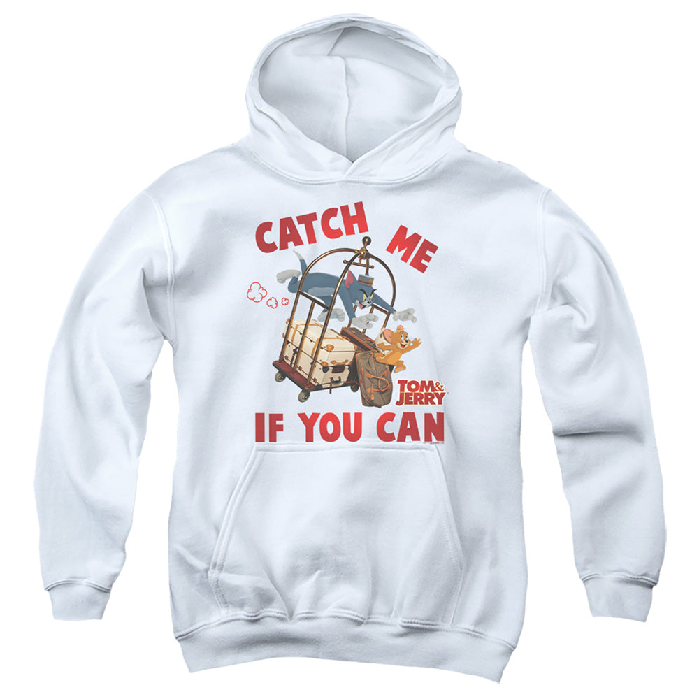 Tom and Jerry Catch Me If You Can - Youth Hoodie Youth Hoodie (Ages 8-12) Tom and Jerry   