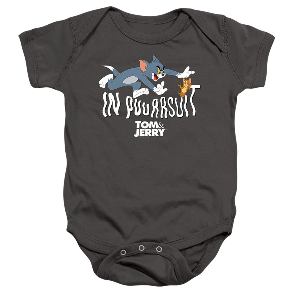 Tom and Jerry In Pursuit - Baby Bodysuit Baby Bodysuit Tom and Jerry   