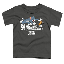 Tom and Jerry In Pursuit - Toddler T-Shirt Toddler T-Shirt Tom and Jerry   