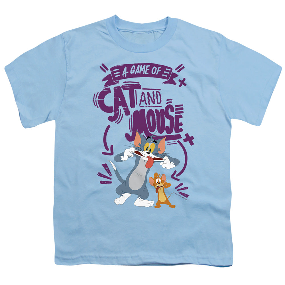 Tom and Jerry Cat And Mouse - Youth T-Shirt Youth T-Shirt (Ages 8-12) Tom and Jerry   