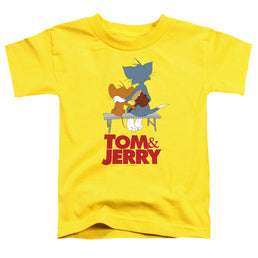 Tom and Jerry Park Bench - Toddler T-Shirt Toddler T-Shirt Tom and Jerry   