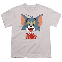 Tom and Jerry Tom Head - Youth T-Shirt Youth T-Shirt (Ages 8-12) Tom and Jerry   