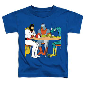 Royal toddler t-shirt with Rick and Morty Space Ghost Coast To Coast Brak & Zorak graphic