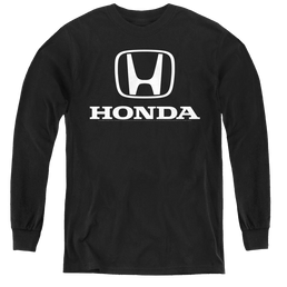 Honda Standard Logo - Youth Long Sleeve T-Shirt Youth Long Sleeve T-Shirt Honda   