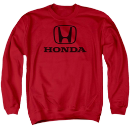 Honda Standard Logo - Men's Crewneck Sweatshirt Men's Crewneck Sweatshirt Honda   