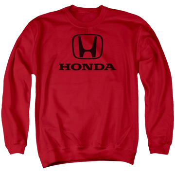 Honda Standard Logo - Men's Crewneck Sweatshirt Men's Crewneck Sweatshirt Honda   