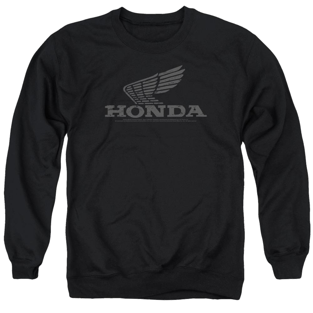Honda Vintage Wing - Men's Crewneck Sweatshirt Men's Crewneck Sweatshirt Honda   