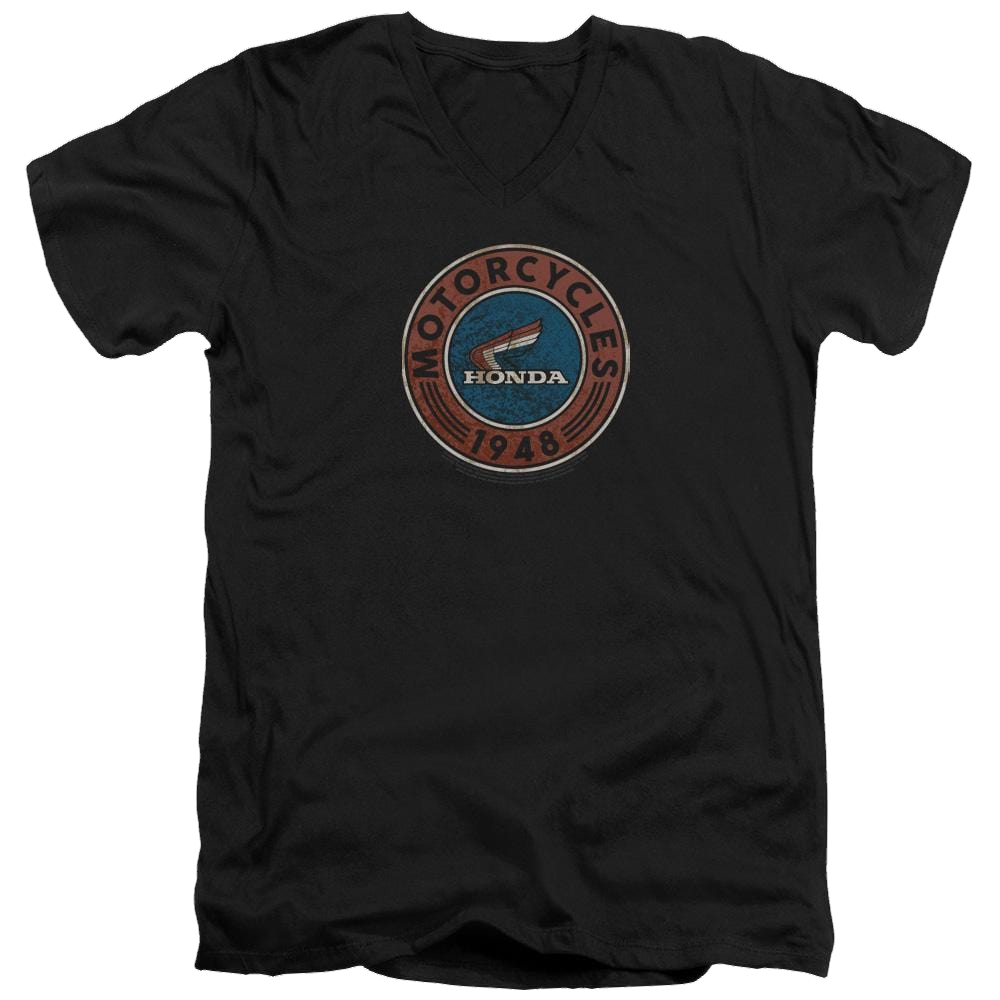 Honda Motorcycle - Men's V-Neck T-Shirt Men's V-Neck T-Shirt Honda   
