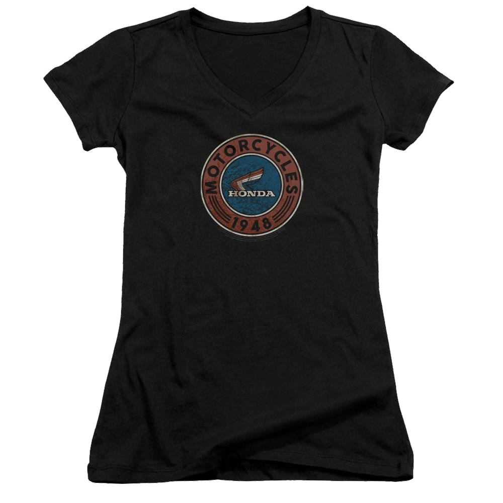Honda Motorcycle - Juniors V-Neck T-Shirt Juniors V-Neck T-Shirt Honda   