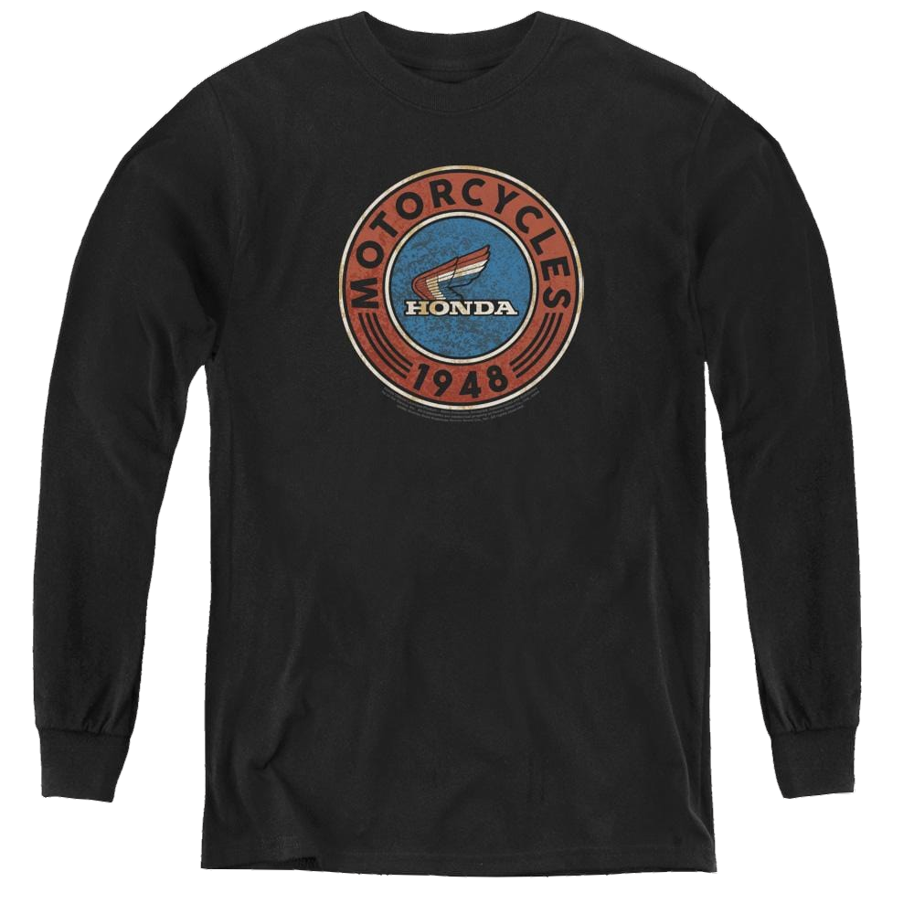 Honda Motorcycle - Youth Long Sleeve T-Shirt Youth Long Sleeve T-Shirt Honda   