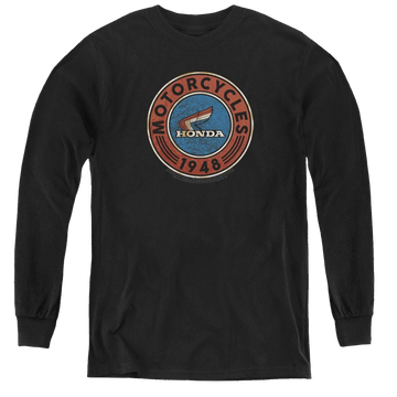 Honda Motorcycle - Youth Long Sleeve T-Shirt Youth Long Sleeve T-Shirt Honda   