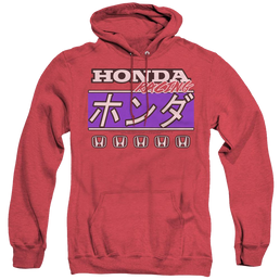 Honda Kanji Racing - Heather Pullover Hoodie Heather Pullover Hoodie Honda   