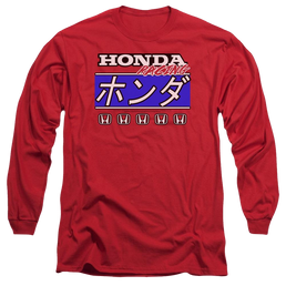 Honda Kanji Racing - Men's Long Sleeve T-Shirt Men's Long Sleeve T-Shirt Honda   