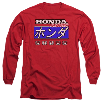 Honda Kanji Racing - Men's Long Sleeve T-Shirt Men's Long Sleeve T-Shirt Honda   