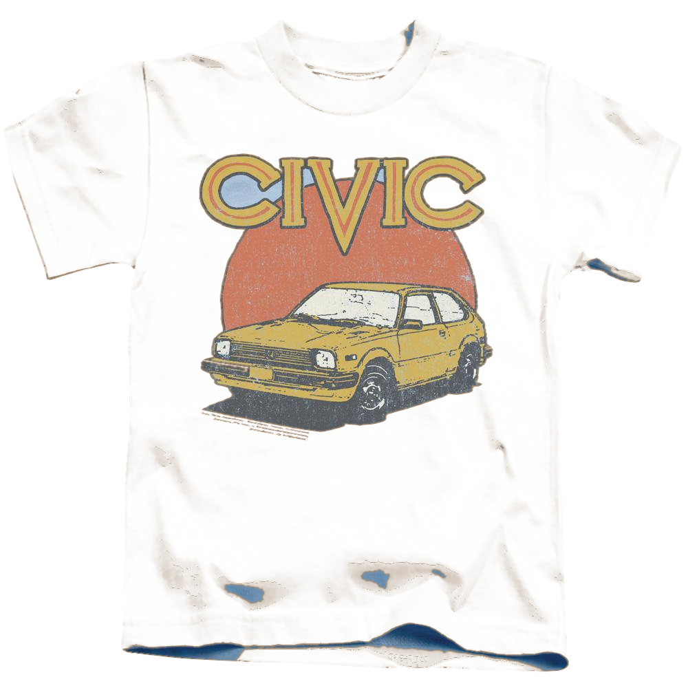 Honda Retro Civic - Kid's T-Shirt Kid's T-Shirt (Ages 4-7) Honda   