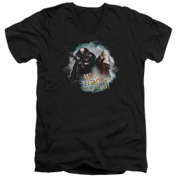 Hobbit Movie Trilogy, The Were Fighers - Men's V-Neck T-Shirt Men's V-Neck T-Shirt The Hobbit   