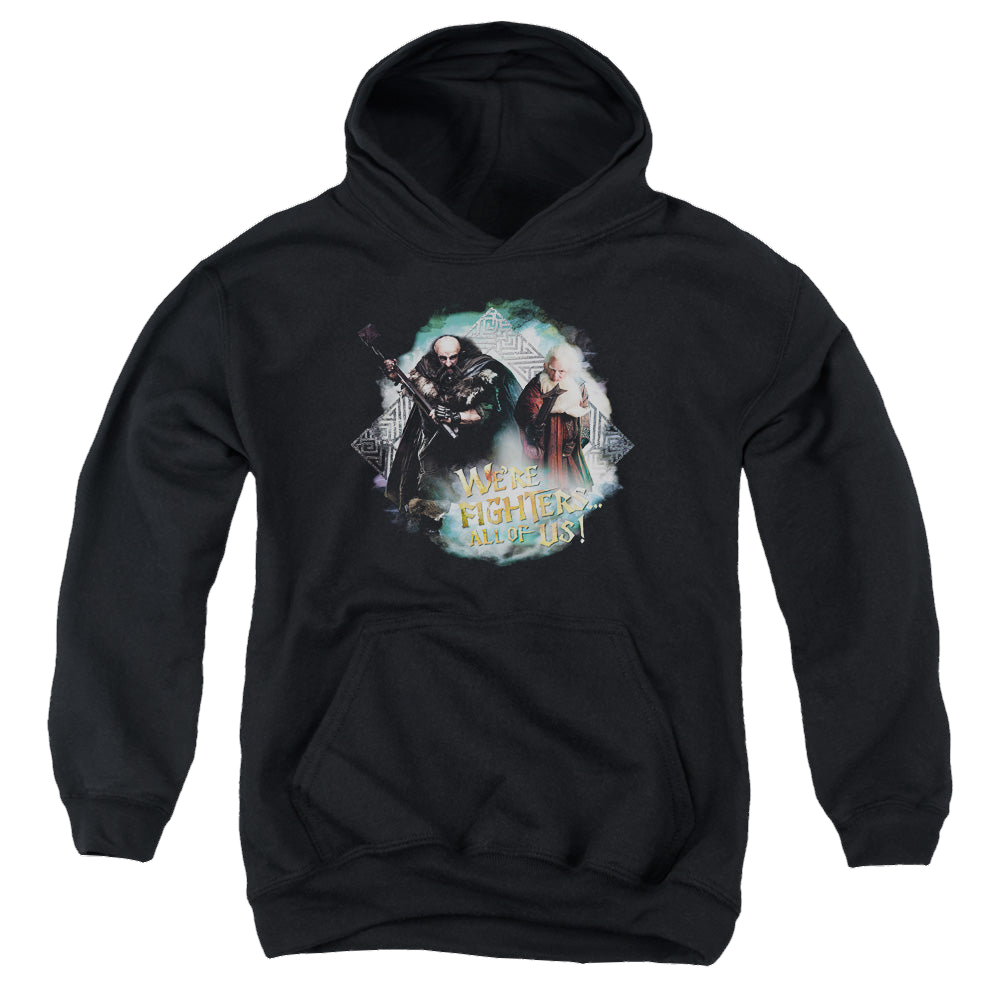 Hobbit Movie Trilogy, The Were Fighers - Youth Hoodie Youth Hoodie (Ages 8-12) The Hobbit   