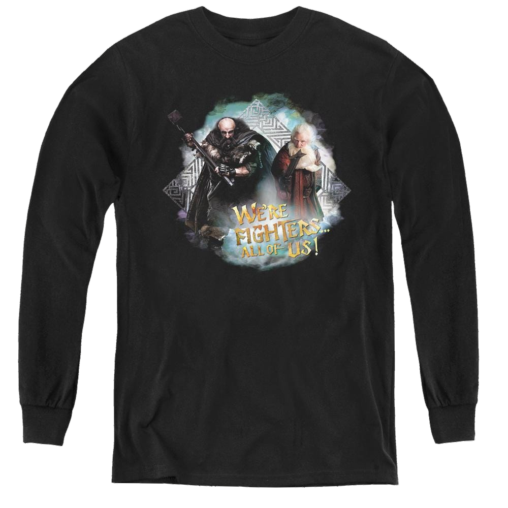 Hobbit Movie Trilogy, The Were Fighers - Youth Long Sleeve T-Shirt Youth Long Sleeve T-Shirt The Hobbit   