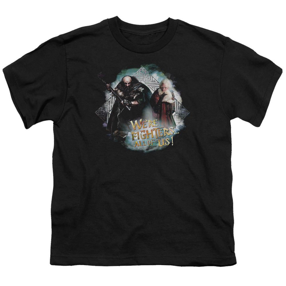 Hobbit Movie Trilogy, The Were Fighers - Youth T-Shirt Youth T-Shirt (Ages 8-12) The Hobbit   