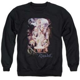 Hobbit Movie Trilogy, The Rivendell - Men's Crewneck Sweatshirt Men's Crewneck Sweatshirt The Hobbit   